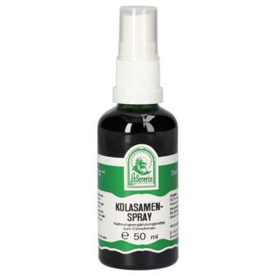 Sie sehen eine Packung KOLASAMEN SPRAY 50ML, Produktbild: 01 KOLASAMEN SPRAY 50ML, A-Nr.: 4484495 - 01