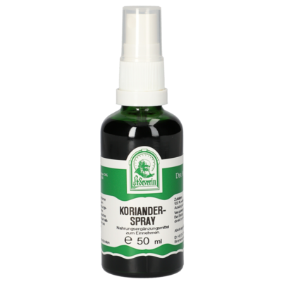 Sie sehen eine Packung KORIANDER SPRAY 50ML, Produktbild: 01 KORIANDER SPRAY 50ML, A-Nr.: 4444308 - 01