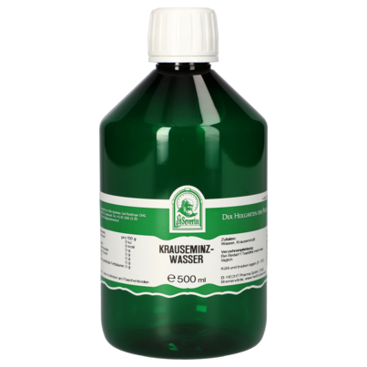 Sie sehen eine Packung KRAUSEMINZWASSER 500 ML, Produktbild: 01 KRAUSEMINZWASSER 500 ML, A-Nr.: 5061503 - 01