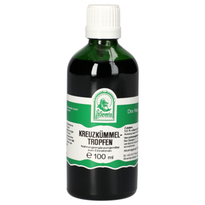 Sie sehen eine Packung KREUZKUEMMEL TROPFEN 100 ML, Produktbild: 01 KREUZKUEMMEL TROPFEN 100 ML, A-Nr.: 5471135 - 01