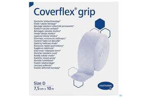 Schlauchverband Coverflex/grip Weiss Gr.hand-arm-fuss-untersc 10mx 7,5cm Gr.d 1st, A-Nr.: 4902998 - 01