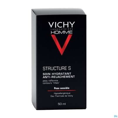 Sie sehen eine Packung Vichy Homme Structure S 50ml, Produktbild: 02 Vichy Homme Structure S 50ml, A-Nr.: 3595809 - 02