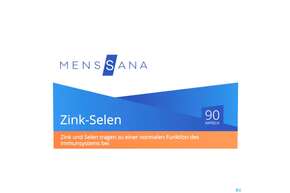 Zink Kapseln +selen Menssana 90st, A-Nr.: 3083110 - 01
