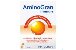 Amino Granulat Immun Briefchen Dr.grandel Nr 2198 7st, A-Nr.: 3403916 - 01