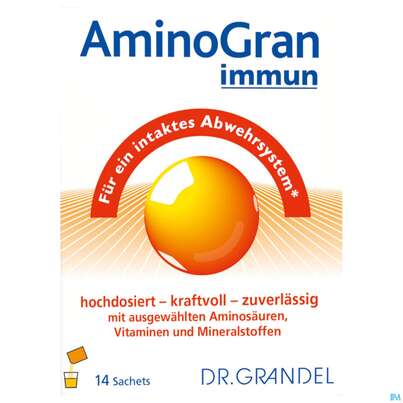 Amino Granulat Immun Briefchen Dr.grandel Nr 2199 14st, A-Nr.: 3403922 - 01