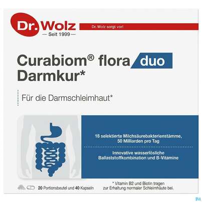 Dr.wolz Curabiom Flora 14 Portionsbeutel 16,2g Nr.60527 14st, A-Nr.: 5605191 - 01