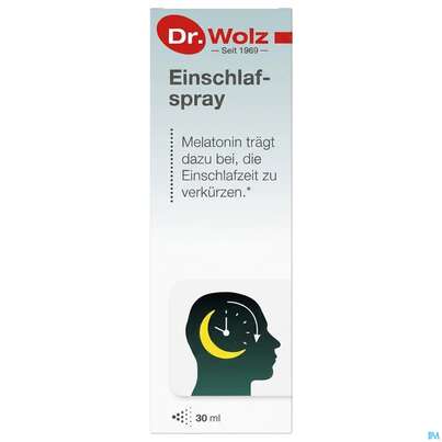 Sie sehen eine Packung Dr.wolz Einschlafspray 60518 30ml, Produktbild: 02 Dr.wolz Einschlafspray 60518 30ml, A-Nr.: 5465264 - 02