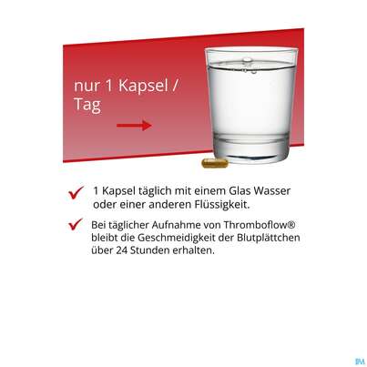 Sie sehen eine Packung Dr.wolz Thromboflow Kapseln 60653 20st, Produktbild: 11 Dr.wolz Thromboflow Kapseln 60653 20st, A-Nr.: 4164810 - 11