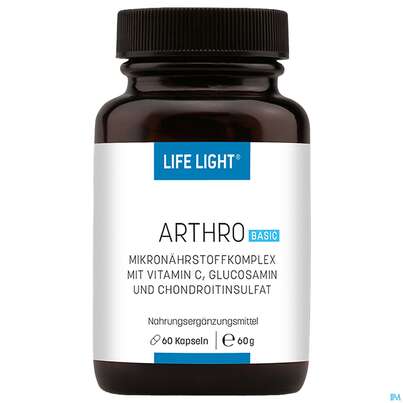Sie sehen eine Packung Life Light Kapseln Arthro Basic 60st, Produktbild: 02 Life Light Kapseln Arthro Basic 60st, A-Nr.: 4069655 - 02