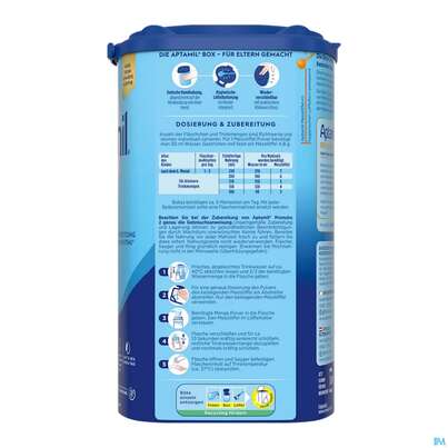 Sie sehen eine Packung Aptamil Milch-fertignahrung Profutura 2 800g, Produktbild: 08 Aptamil Milch-fertignahrung Profutura 2 800g, A-Nr.: 4351446 - 08