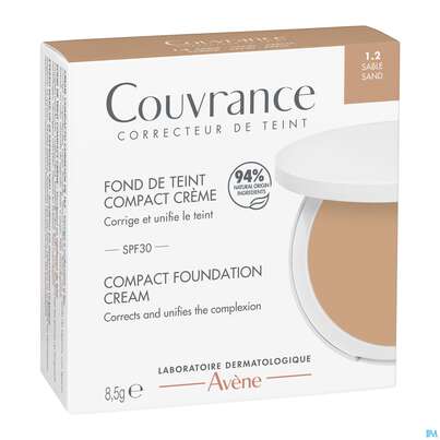 Avene Couvrance Kompakt Creme-make-up Sand 1.2 8,5g, A-Nr.: 5862396 - 03