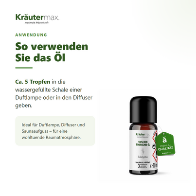 Eukalyptus Öl 10 ml, A-Nr.: 4318704 - 04