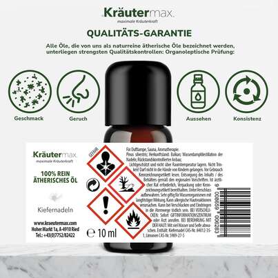 Sie sehen eine Packung Kiefernadel Öl 10 ml, Produktbild: 06 Kiefernadel Öl 10 ml, A-Nr.: 4318727 - 06
