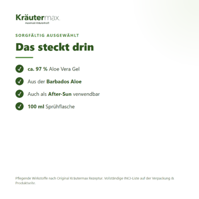 Aloe Vera Spray 100 ml, A-Nr.: 4319589 - 03