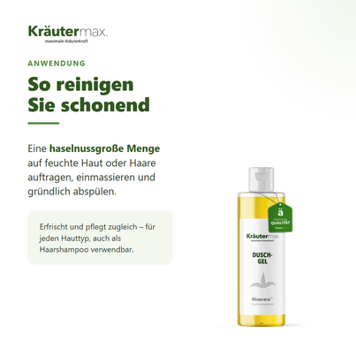 Aloe Vera Duschgel 250 ml, A-Nr.: 4730592 - 04