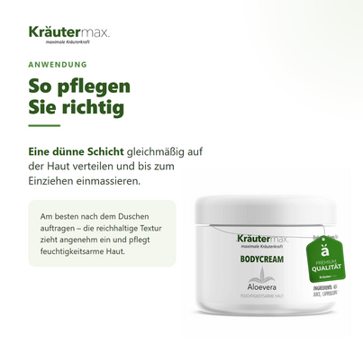 Aloe Vera Bodycream 250 ml, A-Nr.: 4319448 - 04