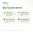 Sie sehen eine Packung Aloe Vera Deo Roll-On 50 ml, Produktbild: 02 Aloe Vera Deo Roll-On 50 ml, A-Nr.: 5721141 - 02