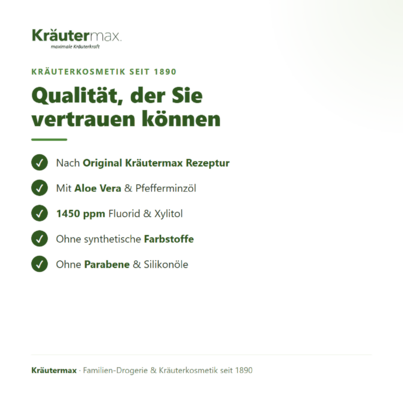 Sie sehen eine Packung Aloe Vera Zahnpasta 1 x 50 ml, Produktbild: 05 Aloe Vera Zahnpasta 1 x 50 ml, A-Nr.: 5858756 - 05