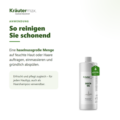Aloe Vera Duschgel 1000 ml, A-Nr.: 4832708 - 04