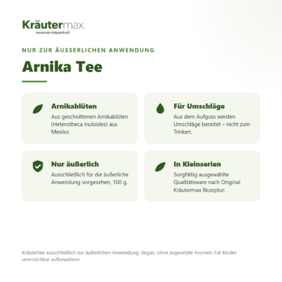 Arnika Tee 100 g (nur aeusserlich), A-Nr.: 6031496 - 02