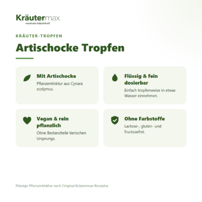 Artischocke Tropfen 50 ml, A-Nr.: 5968976 - 02