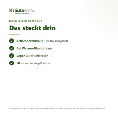Artischocke Tropfen 50 ml, A-Nr.: 5968976 - 03