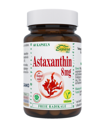 Astaxanthin 8mg BIO Kapseln, A-Nr.: 6156364 - 01