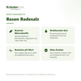 Sie sehen eine Packung Basen Badesalz 1000 g, Produktbild: 02 Basen Badesalz 1000 g, A-Nr.: 4319098 - 02