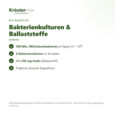 Sie sehen eine Packung Darmbakterien Kapseln 60 Stück, Produktbild: 02 Darmbakterien Kapseln 60 Stück, A-Nr.: 4318118 - 02