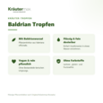 Sie sehen eine Packung Baldrian Tropfen 50 ml, Produktbild: 02 Baldrian Tropfen 50 ml, A-Nr.: 5672980 - 02