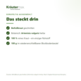 Sie sehen eine Packung Beifuß Tee 100 g, Produktbild: 03 Beifuß Tee 100 g, A-Nr.: 6031510 - 03