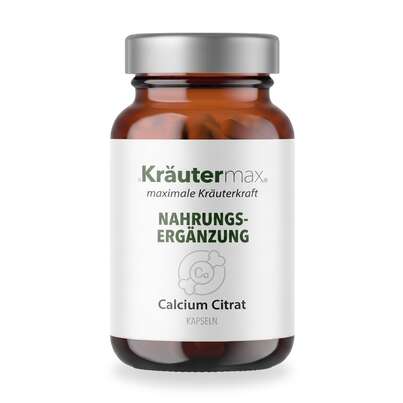 Sie sehen eine Packung Calcium Citrat Kapseln 60 Stück, Produktbild: 01 Calcium Citrat Kapseln 60 Stück, A-Nr.: 4887744 - 01