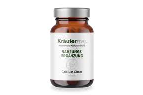 Calcium Citrat Kapseln 60 Stück, A-Nr.: 4887744 - 01