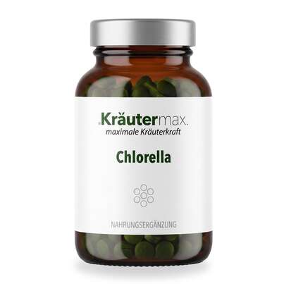 Sie sehen eine Packung Chlorella Tabletten 300 Stück, Produktbild: 01 Chlorella Tabletten 300 Stück, A-Nr.: 5942089 - 01