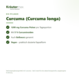 Curcuma 1200 mg Kapseln 180 Stück, A-Nr.: 5879250 - 02