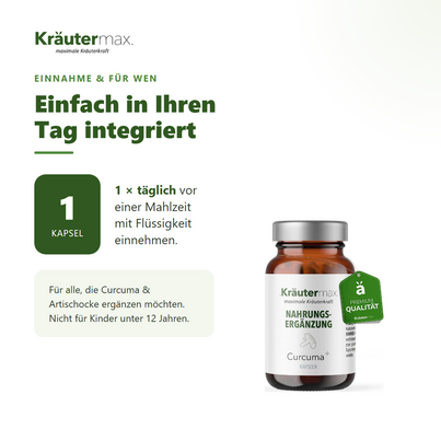 Curcuma plus Kapseln 60 Stück, A-Nr.: 4318093 - 04