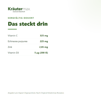 Echinacea &amp; Immun Komplex+ Kapseln 60 Stück, A-Nr.: 6129893 - 03