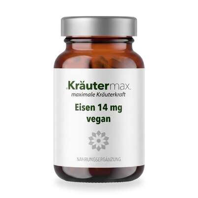 Eisen 14 mg vegan Kapseln 60 Stück, A-Nr.: 6129901 - 01