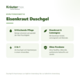 Sie sehen eine Packung Eisenkraut Duschgel 1000 ml, Produktbild: 02 Eisenkraut Duschgel 1000 ml, A-Nr.: 4832714 - 02