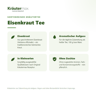 Eisenkraut Tee 100 g, A-Nr.: 6017243 - 02