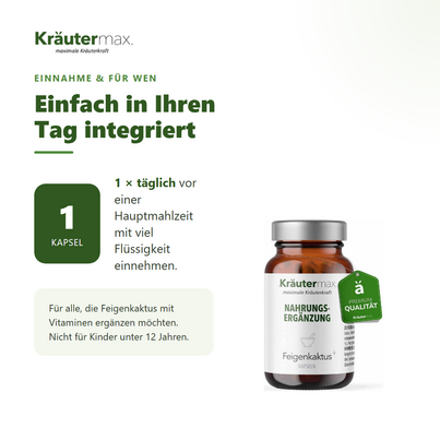 Sie sehen eine Packung Feigenkaktus Kapseln 60 Stück, Produktbild: 04 Feigenkaktus Kapseln 60 Stück, A-Nr.: 5746336 - 04