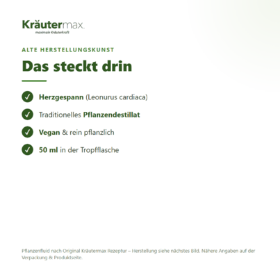 Sie sehen eine Packung Herzgespann Tropfen 50 ml, Produktbild: 04 Herzgespann Tropfen 50 ml, A-Nr.: 4317745 - 04