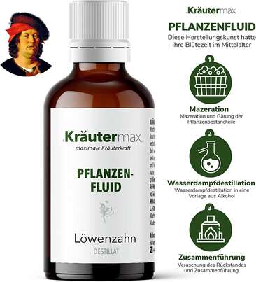Löwenzahn Tropfen Fluid 50 ml, A-Nr.: 4317797 - 02