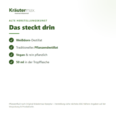 Sie sehen eine Packung Weißdorn Tropfen 50 ml, Produktbild: 04 Weißdorn Tropfen 50 ml, A-Nr.: 4317969 - 04