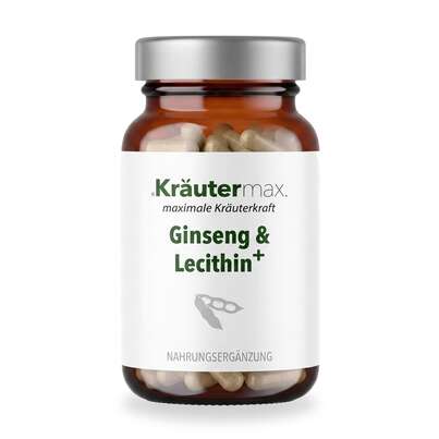 Ginseng und Lecithin+ Kapseln 60 Stück, A-Nr.: 5921785 - 01
