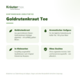Sie sehen eine Packung Goldrutenkraut Tee 100 g, Produktbild: 02 Goldrutenkraut Tee 100 g, A-Nr.: 6017409 - 02