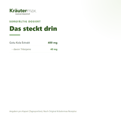 Gotu Kola Kapseln 90 Stück, A-Nr.: 5804275 - 03