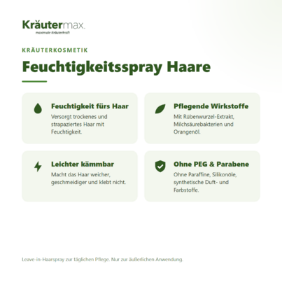 Feuchtigkeitsspray für die Haare 125 ml, A-Nr.: 5921578 - 02