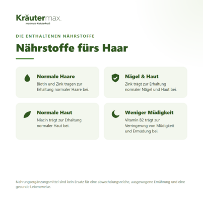 Haare plus Kapseln 60 Stück, A-Nr.: 4731634 - 02