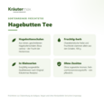 Sie sehen eine Packung Hagebutten Tee 100 g, Produktbild: 02 Hagebutten Tee 100 g, A-Nr.: 6017421 - 02
